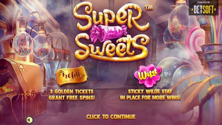 Super Sweets Betsoft slot machine