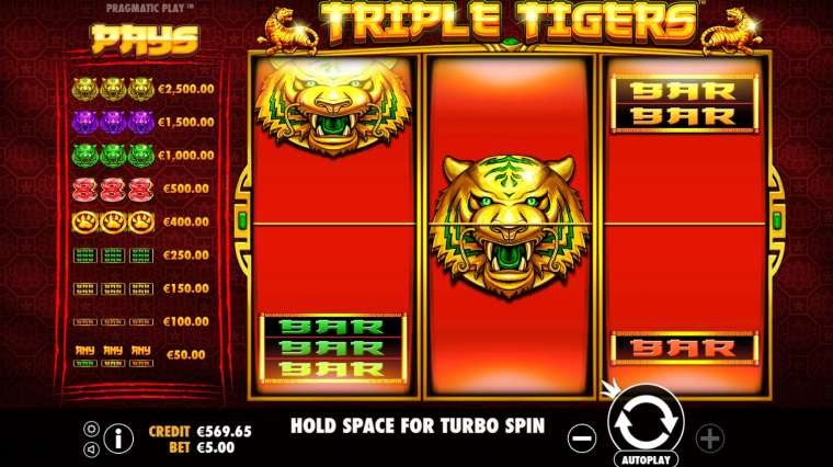 Triple Tigers gratis